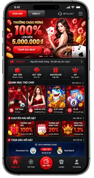 Ứng dụng MUBET với nhiều trò chơi giải trí trên điện thoại